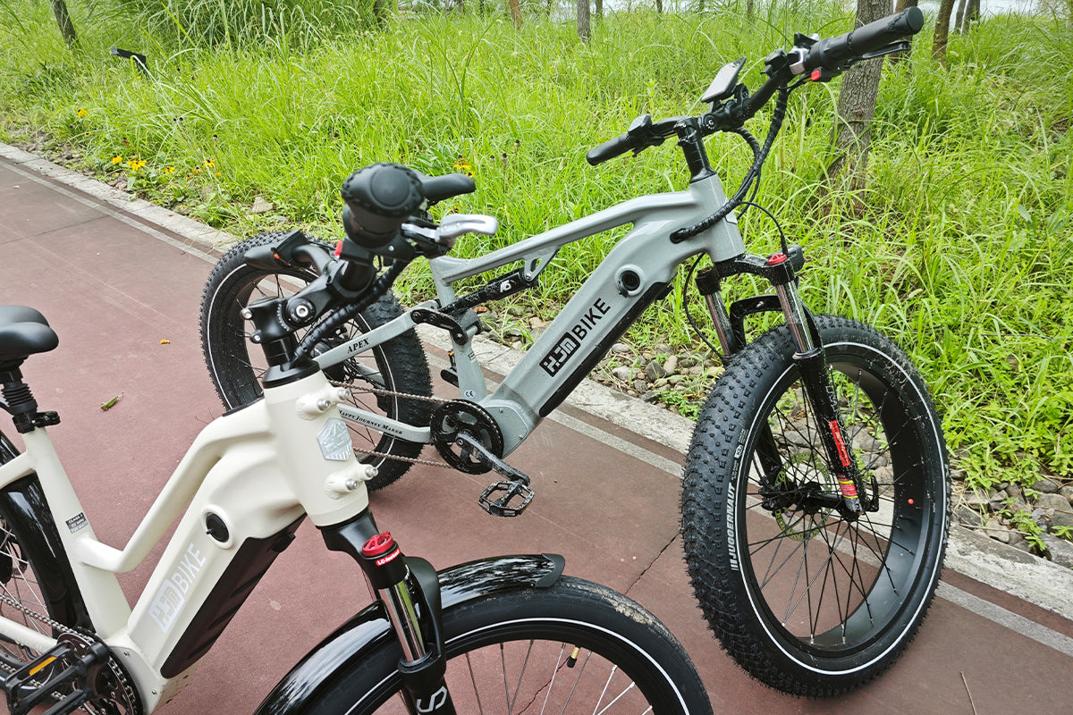 Full Suspension Fat Tire Ebike 1000W - Image 2