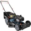 21-inch Gas Self-Propelled Lawn Mower - 140 cc 4-Cycle Briggs & Stratton Engine, Bagging, Mulching, and Side Discharge, 6-Position Lever Height Adjustment