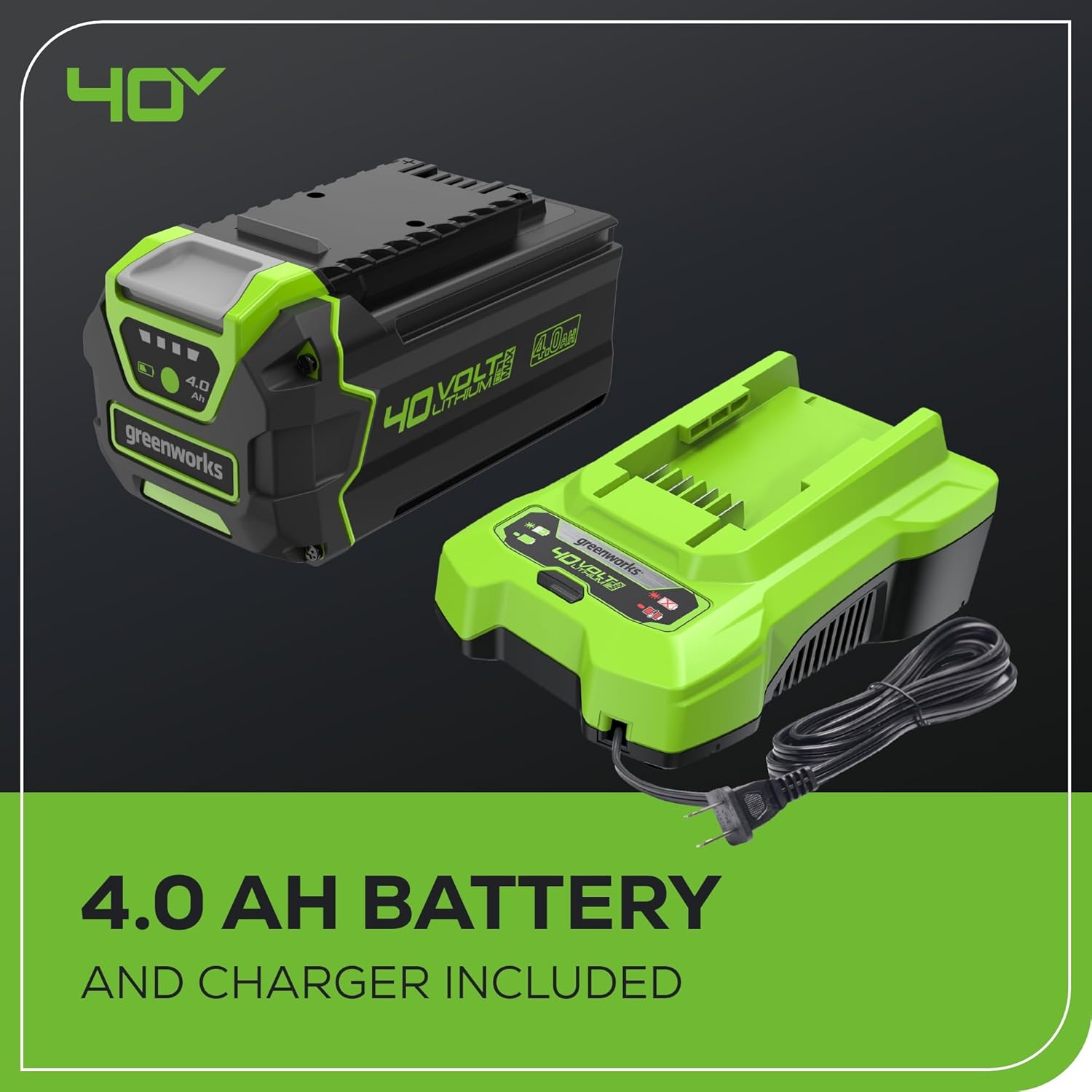 40V 16" Cordless Lawn Mower, Ultra-Light Push Mower with 4.0Ah Battery & Charger(75+ Tool Compatibility, 45Min Runtime) - Image 6