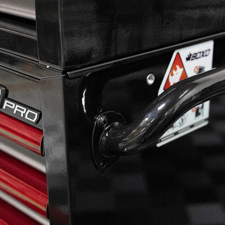 Pro Series | Loaded 26" 11-Drawer Rolling Tool Box | Black and Red - Image 6
