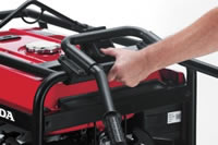 Easy folding handles