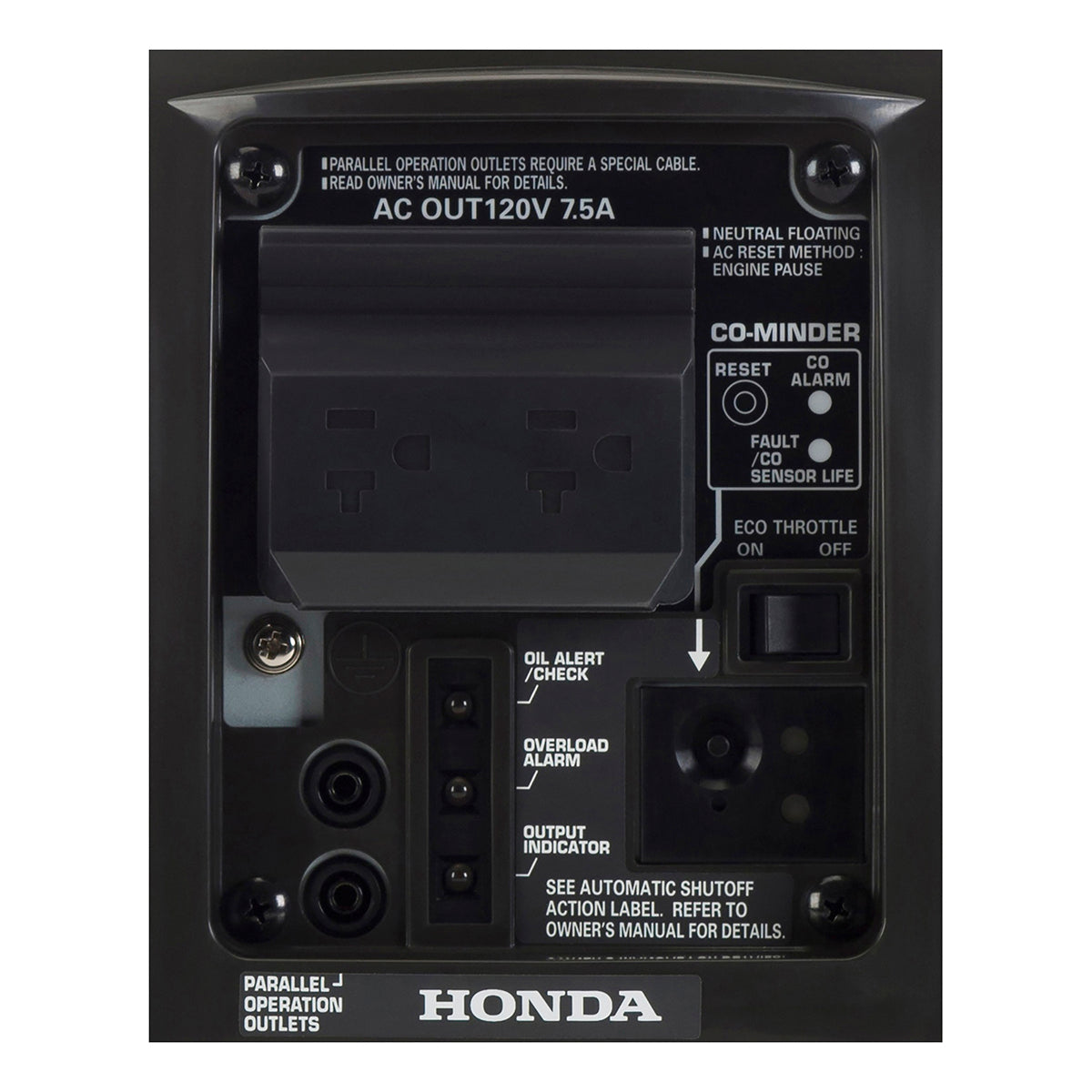 1000 watt 120V inverter generator with CO-MINDER™ - Image 3