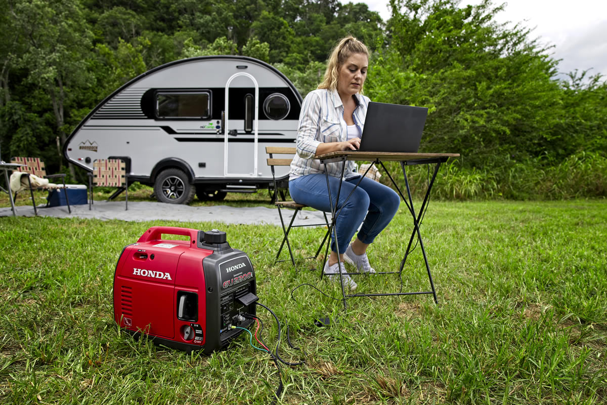 2200 watt 120V inverter generator with CO-MINDER - Image 5