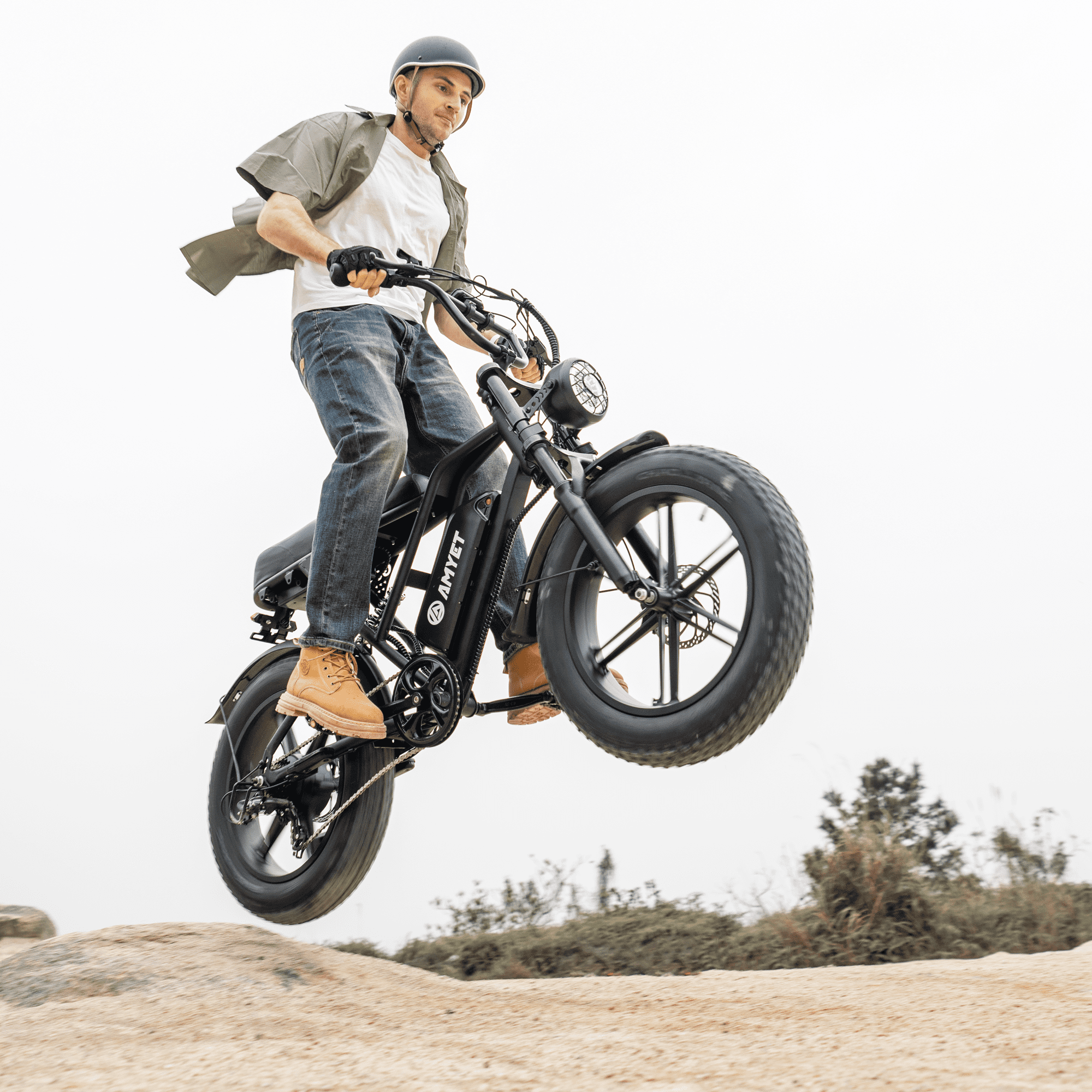 G60 Peak 1500W Electric Bike, 20" Fat Tire E-Mountain Bikes, 48V 20Ah 32MPH Ebike for Adults Full Suspension UL2849 - Image 9