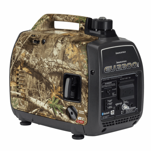 2200 watt 120V inverter generator, camo style, with CO-MINDER™