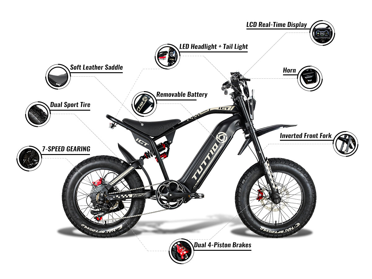 electric bike ict tuttio
